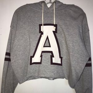 Letter ‘A’ Sweater Forever 21 Crop Top!